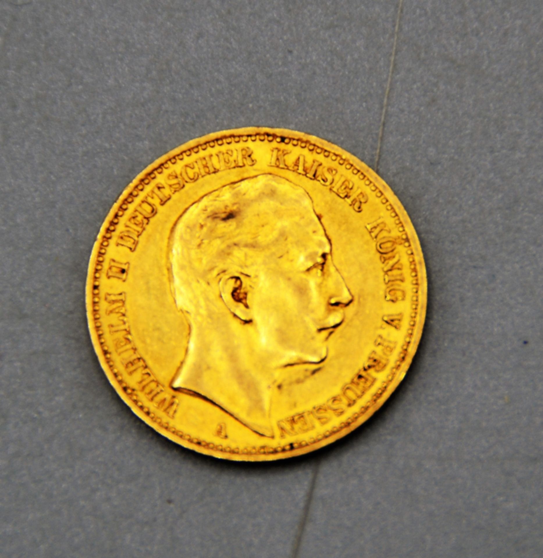 20 Reichsmark Gold 1900 A Wilhelm II 900er Gold