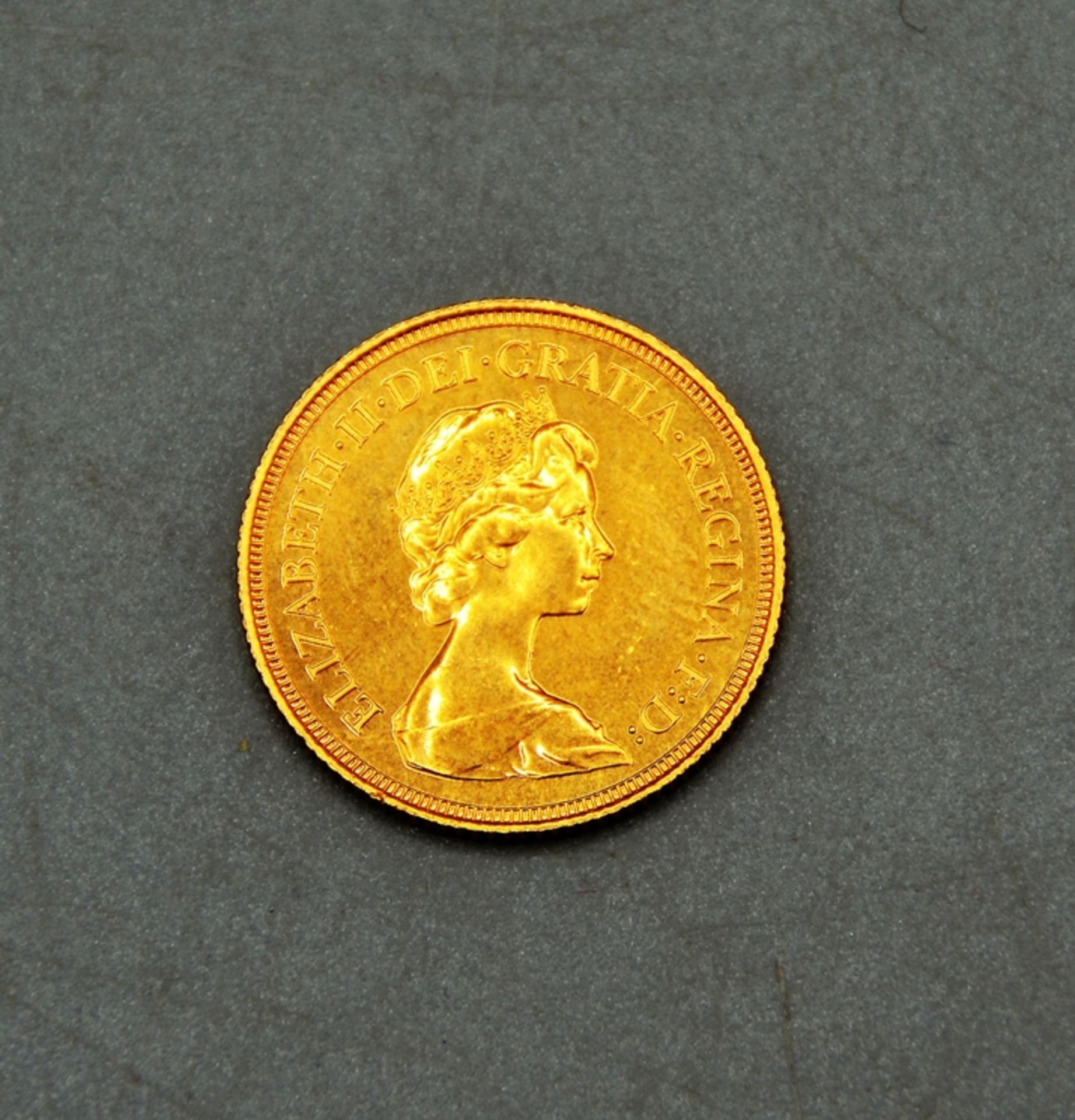 1 Sovereign Gold 1982 Elisabeth II England 916er Gold