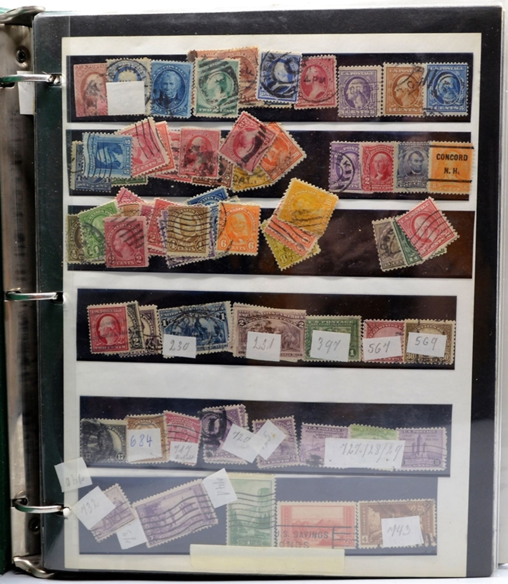 Briefmarken Sammlung darunter Album Österreich (auch einige Marken 1. Hälfte 20. Jhdt.), gutes Amer - Bild 3 aus 8