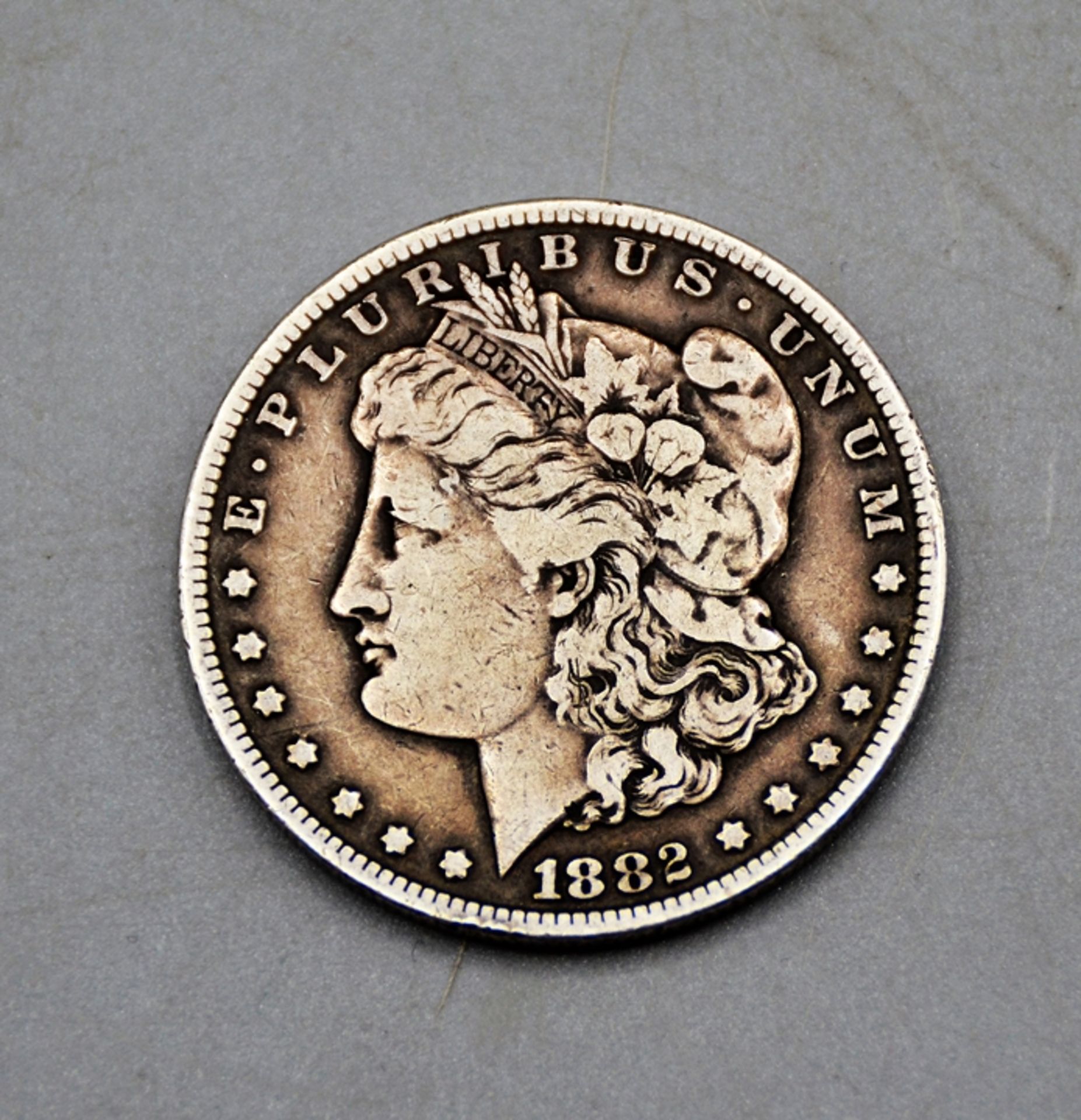 Morgan Dollar 1882 CC Carson City (selten)