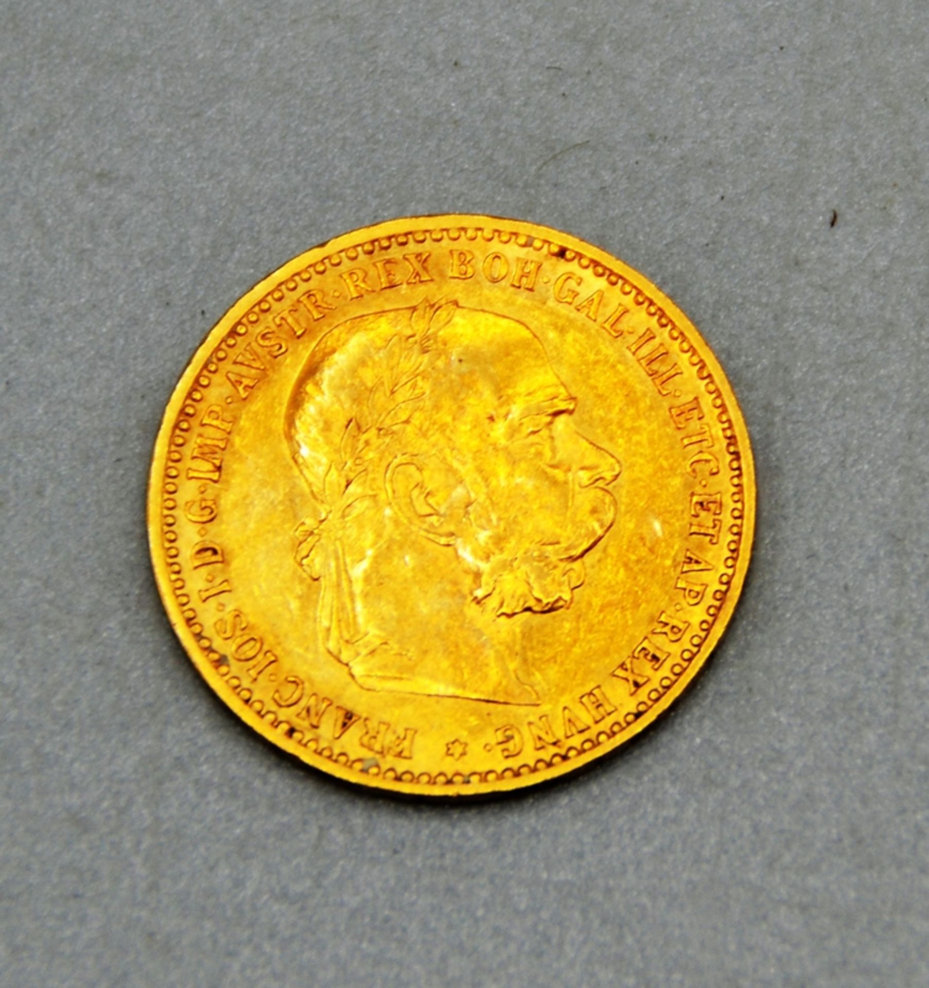 10 Kronen 1905 Franz Joseph Österreich Goldmünze 900er Gold, mit Zertifikat