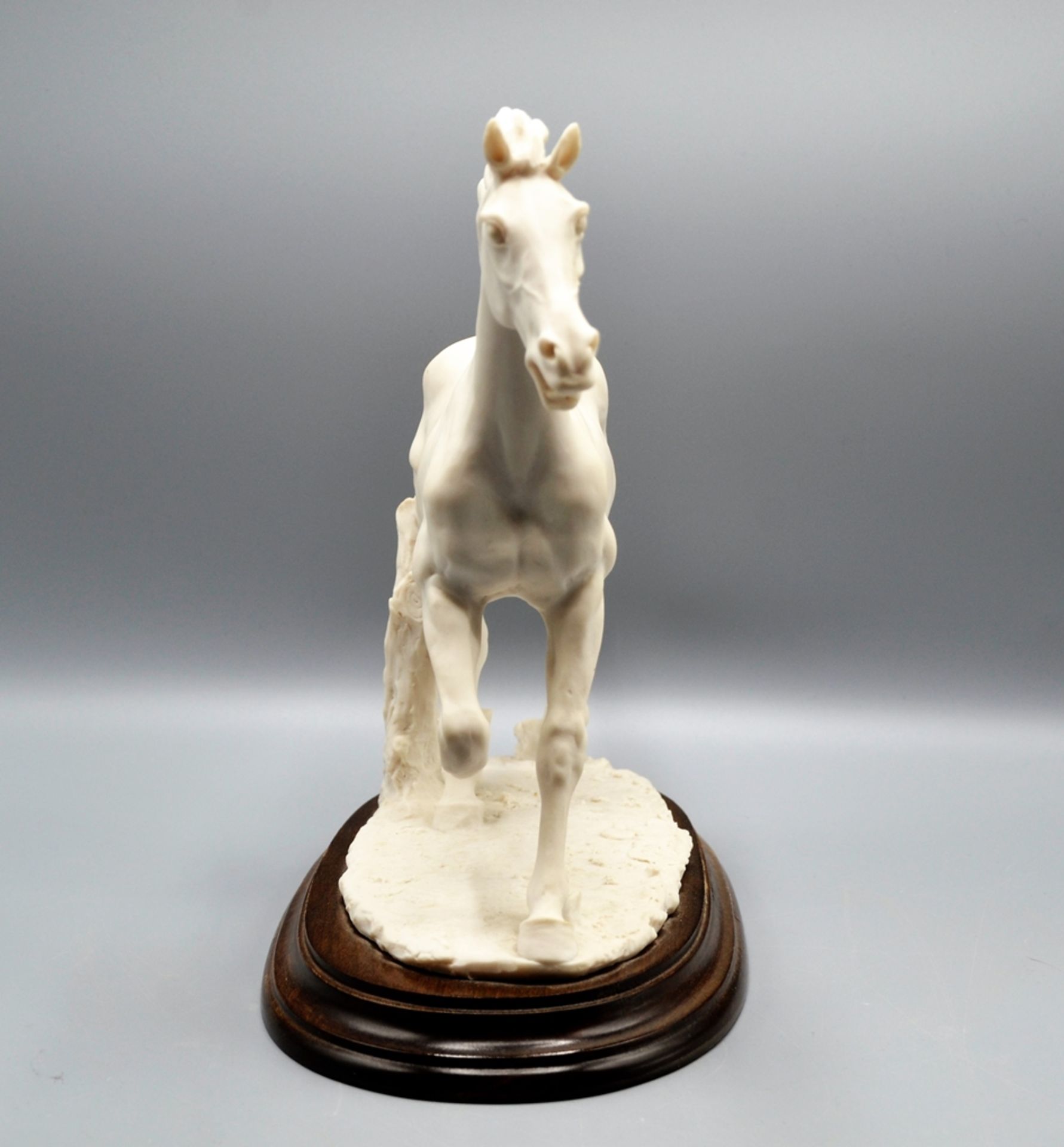 Giuseppe Armani Pferd Hengst Figur Italien 20 Jhdt. ca. 34 cm - Image 2 of 4