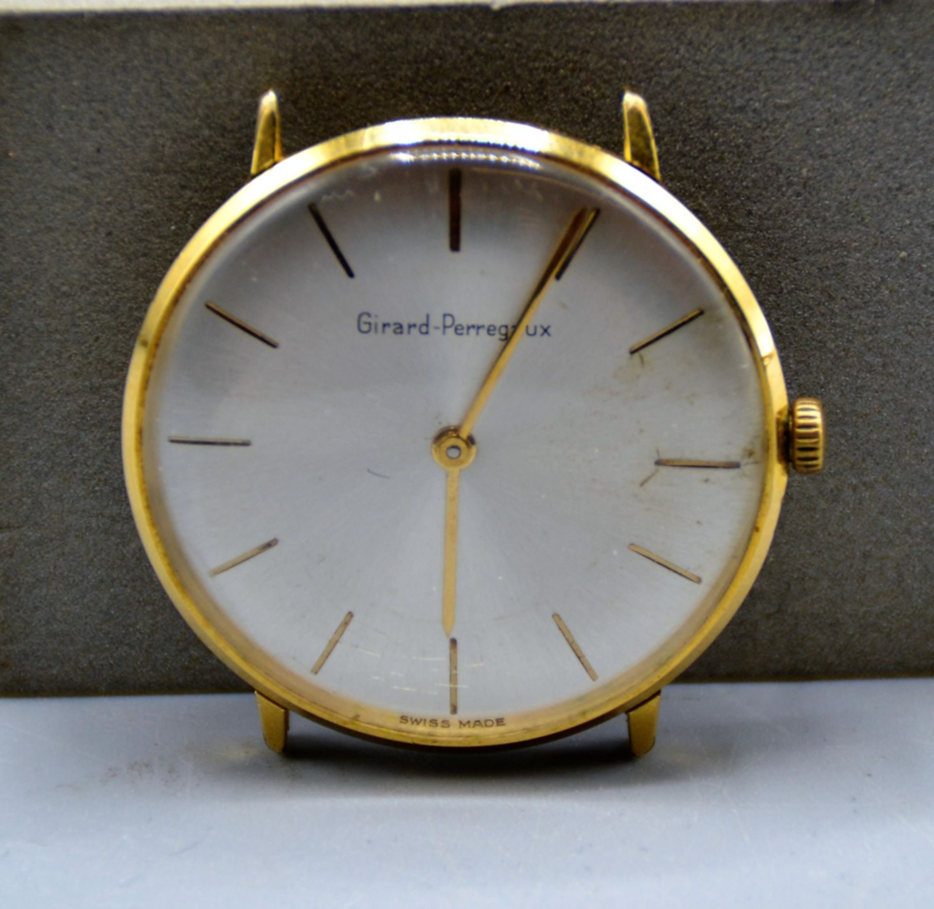 Girard Perregaux Armbanduhr Handaufzug, ohne Armband, Nr. 76123864, Ø ca. 3,2 cm (ohne Krone), die