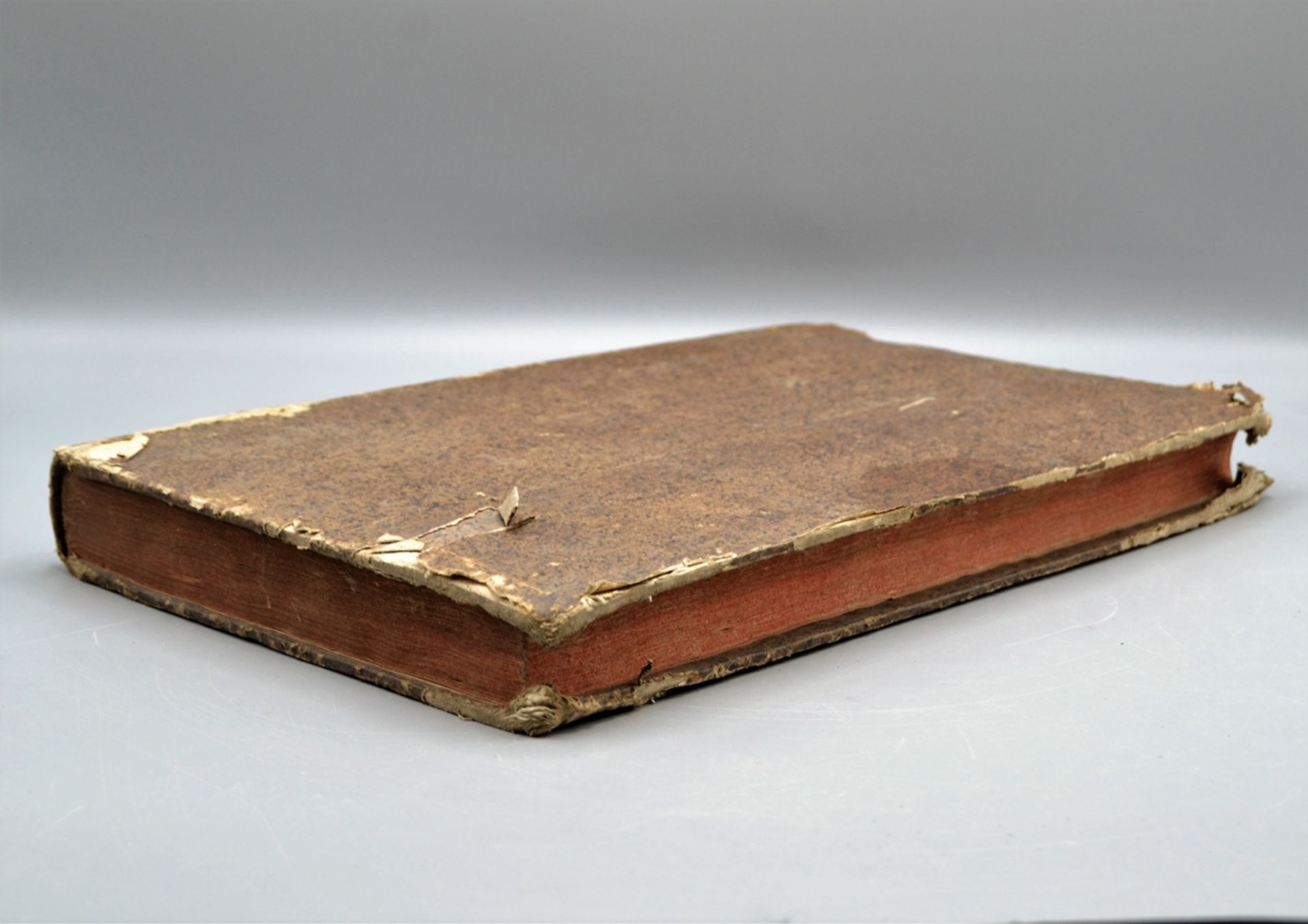 Buch "Ungrund der Domanien in Bajern" v. Anton Johann Lipowsky 1768, Beschädigungen vorhanden (über