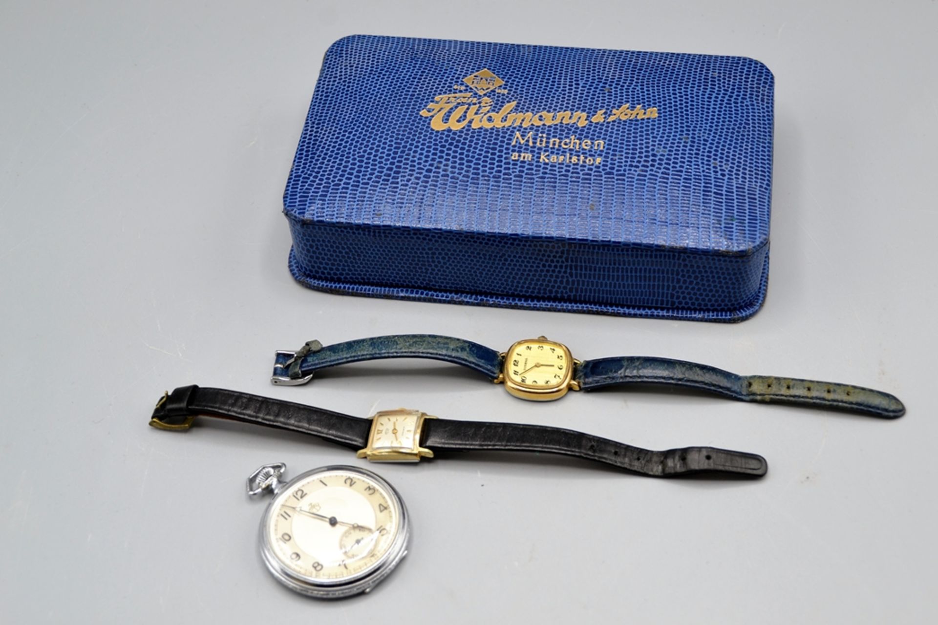 Uhren Wecker Taschenuhr Diverses Konvolut 6-teilig, Uhren von Dugena Peter Arctos Mauthe, Thiel Tas - Bild 2 aus 2