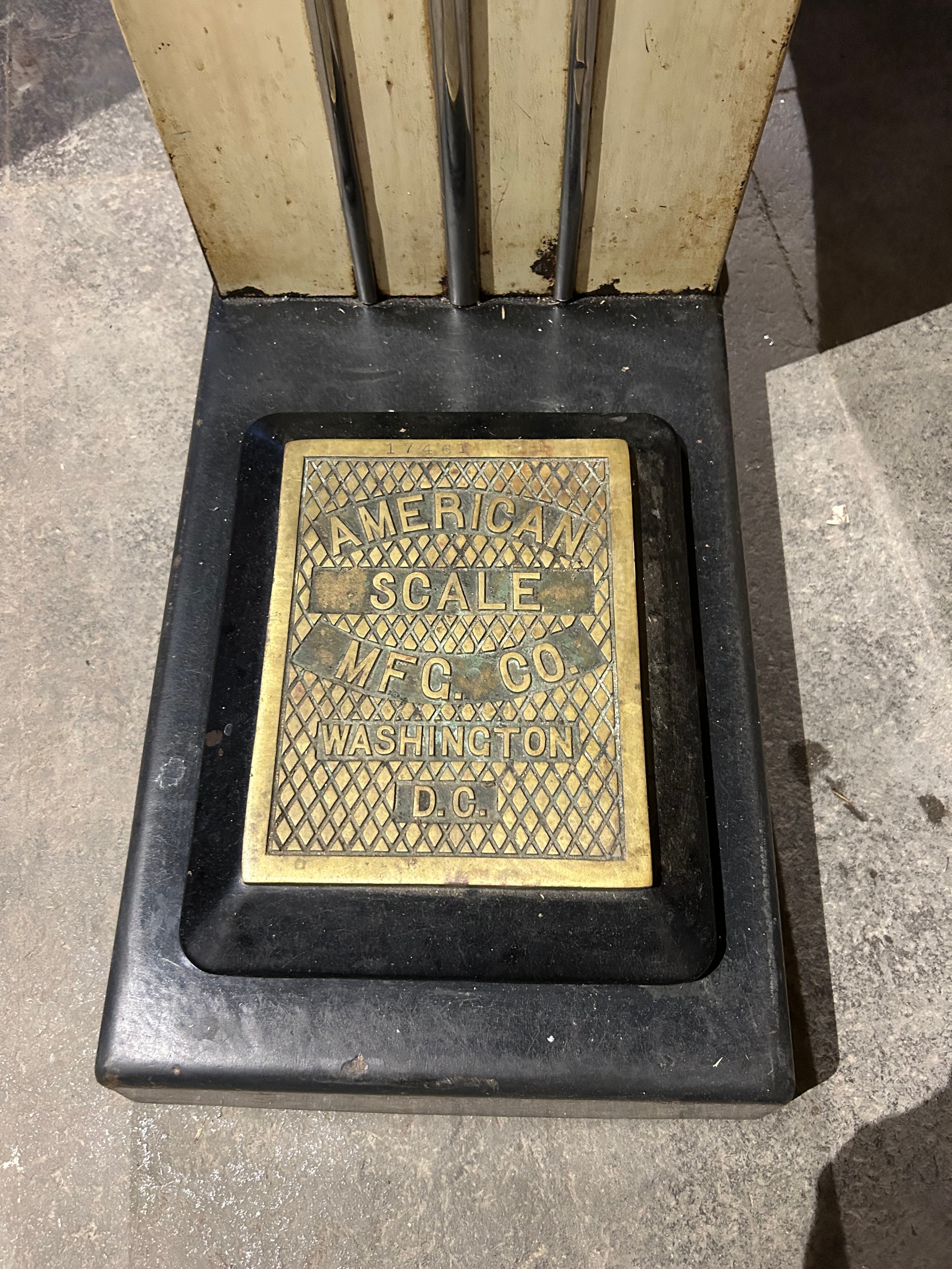 A FAIRGROUND SCALES FORTUNE TELLER "Your Wate and Fate" 129cm in height. - Image 6 of 6