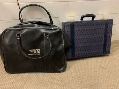 UTA airline work wear bag and briefcase