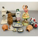 A selection of collectable ceramics