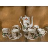 A Part coffee set Phoenix Ware by TF & S Ltd