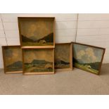 Five prints by Paul Henry