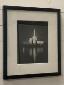 A framed image of Battersea power station (57cm x 49cm)