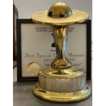 An Academy of Science Fiction Fantasy and Horror films award, Saturn Award presented to George Gibbs