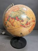 A 1980's globe