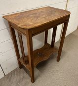An Arts and Craft side table (H73cm W58cm D35cm)