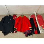 Military uniforms, Royal Hussars, Life Guards, Blue and Royals