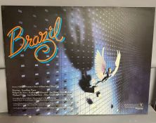 Brazil movie (style B) poster on board from the estate of George Gibbs, special effects and visual