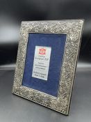 A Italian silver picture frame (25 cm x 20cm)