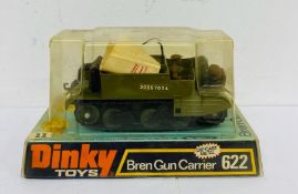 A boxed Dinky Bren Gun Carrier 622