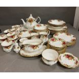 A Royal Albert "Old Country Roses" dinner service