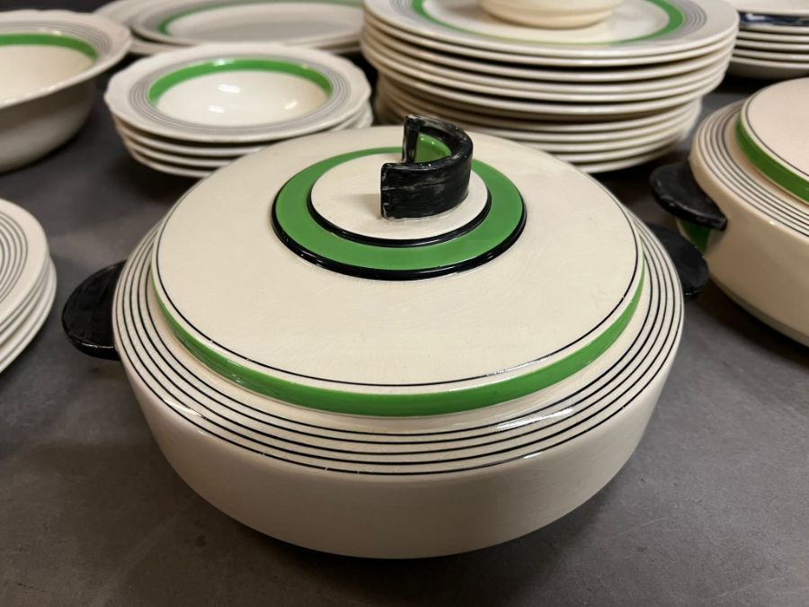 Royal Doulton Art Deco "Radiance" dinner service - Image 2 of 6