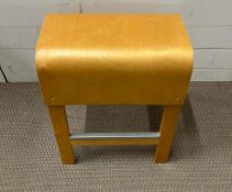 A Bentwood Mid Century stool