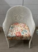 A Lloyd Loom chair