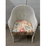 A Lloyd Loom chair