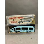 Dinky toy 582 Pull more car transporter