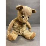 A vintage teddy bear