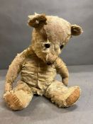 A vintage teddy bear