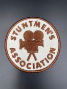 A Stuntmen's Association Patch from the estate of George Gibbs, double Oscar winner for Special