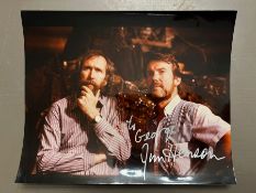 A signed Jim Henson picture from the estate of George Gibbs, double Oscar winner for special and