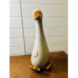 A ceramic decorative duck (H60cm)