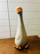 A ceramic decorative duck (H60cm)