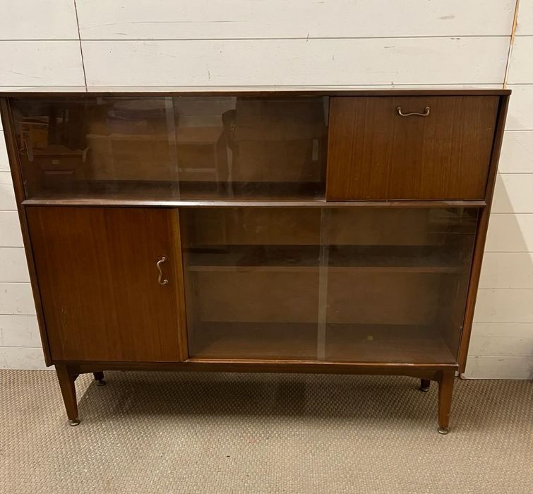 A Mid Century sideboard by Nathan (H100cm W123cm D30cm)