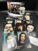 A Selection of Grange Hill crew memorabilia from 1999 to include \crew mug, cre photos and publicity