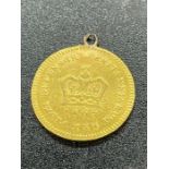 An 1802 George III Third Guinea Coin (2.7g)