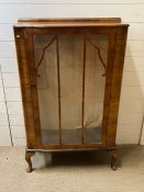 An Art Deco possibly Rurka display cabinet 1930's style