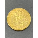 An 1885 Gold Sovereign Coin