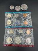 A small selection of American collectable coins