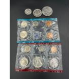 A small selection of American collectable coins