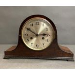 A Napoleon Hat mantle clock