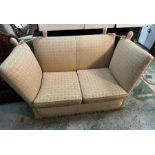 Two seater dropsided sofa