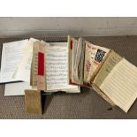 A selection of Militaria sheet music, life guards