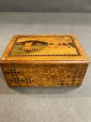 1930's wooden puzzle box