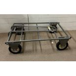 A dog crate trolley by Croft