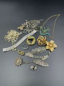 A small selection of quality costume jewellery