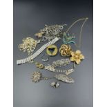 A small selection of quality costume jewellery