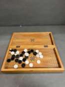 A Vintage Backgammon set
