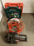 A selection of Bosch tools and jigsaws